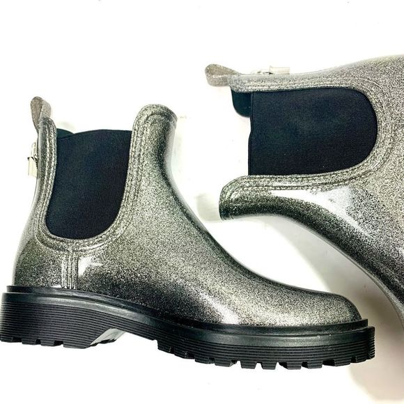 Michael Kors Tiptop Glitter Rain Boots - Picture 6 of 9